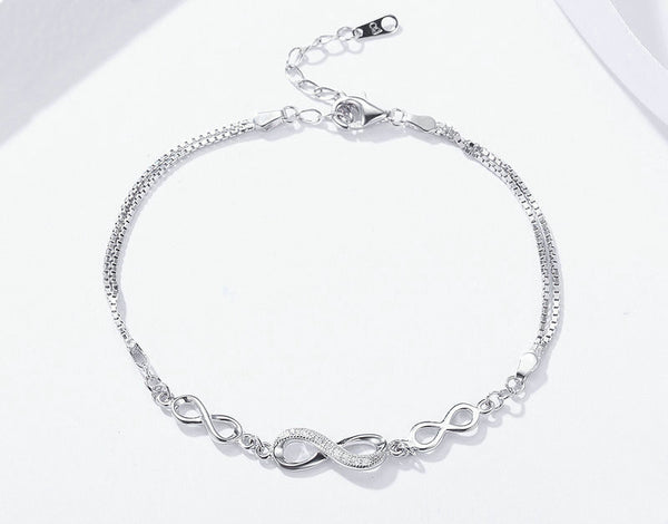 XSpiritual™- Infinite Love Bracelet - Silver 925