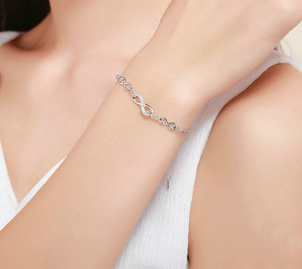 XSpiritual™- Infinite Love Bracelet - Silver 925