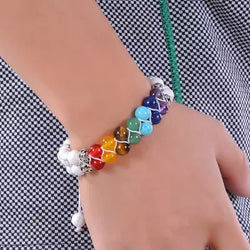 XSpiritual™- Double row Chakra bracelet